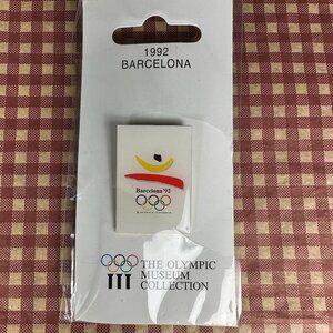 NEW Never Worn Vintage 1992 Barcelona Olympics Lapel Pin